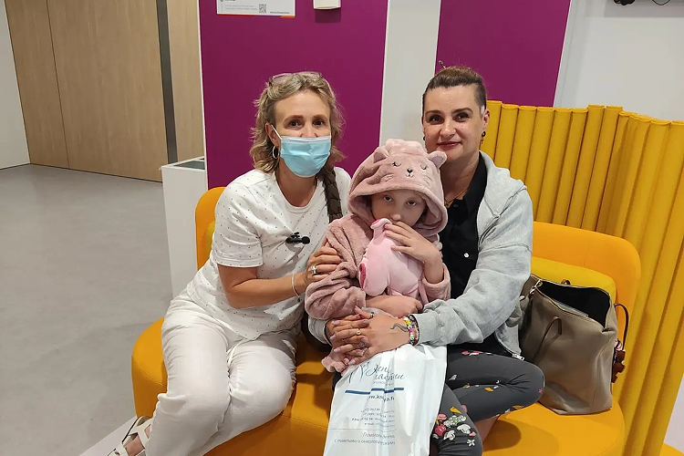 On 30 September, the MCI team visited Agata at SJD Barcelona Children’s Hospital